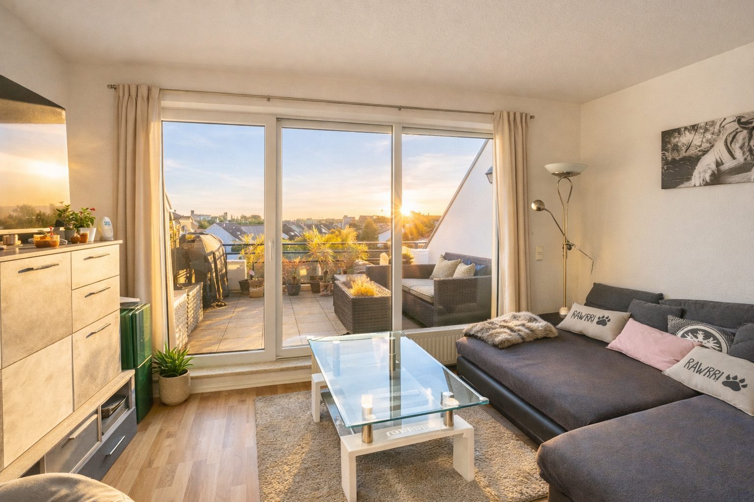 Moderne Maisonette: 3 Zimmer, Balkon & Stellplatz in Flörsheim am Main – Bild 4