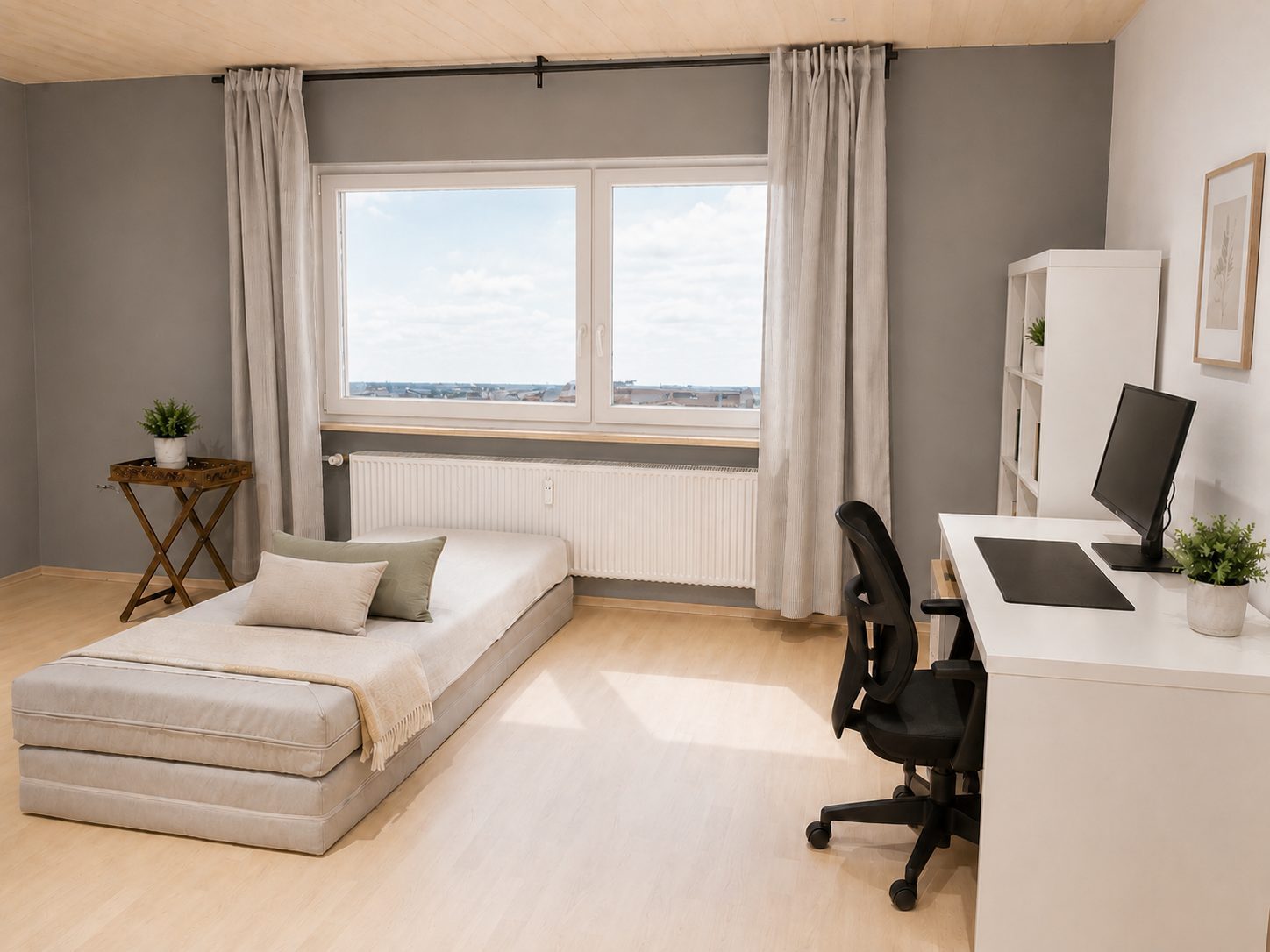Vermietete, komplett renovierte 2-Zimmer-Wohnung mit Balkongenehmigung in Bad Nauheim – Bild 5