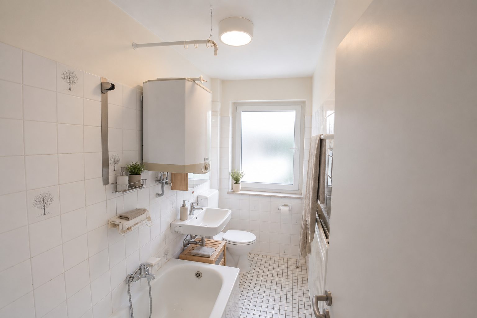 Renovierte 2-Zimmer-Wohnung mit Balkon und Einbauküche in Frankfurt-Dornbusch – Bild 3