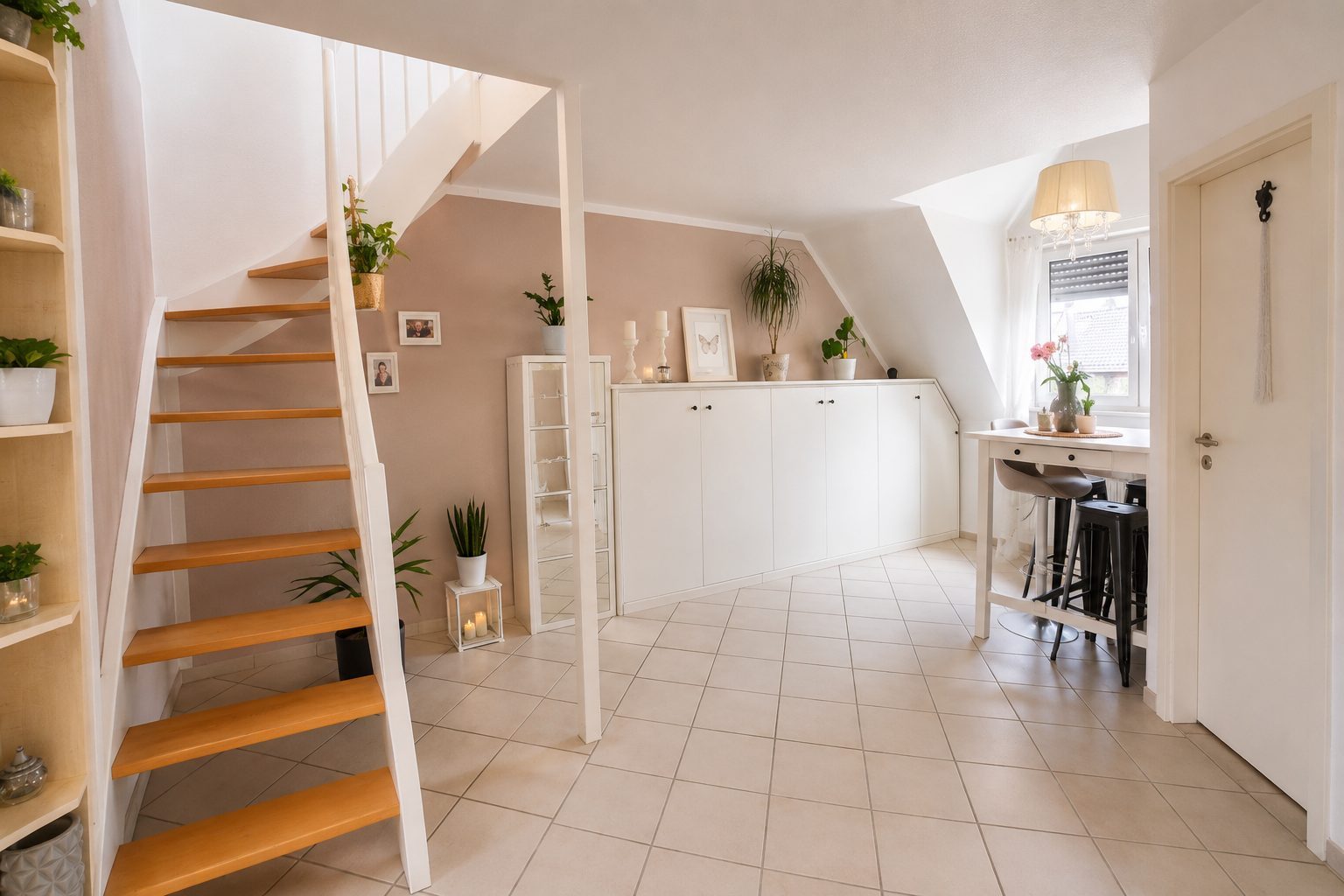 Vermietete 1,5-Zimmer-Maisonette mit Balkon, Einbauküche, Garage und Keller in Hanau – Bild 6