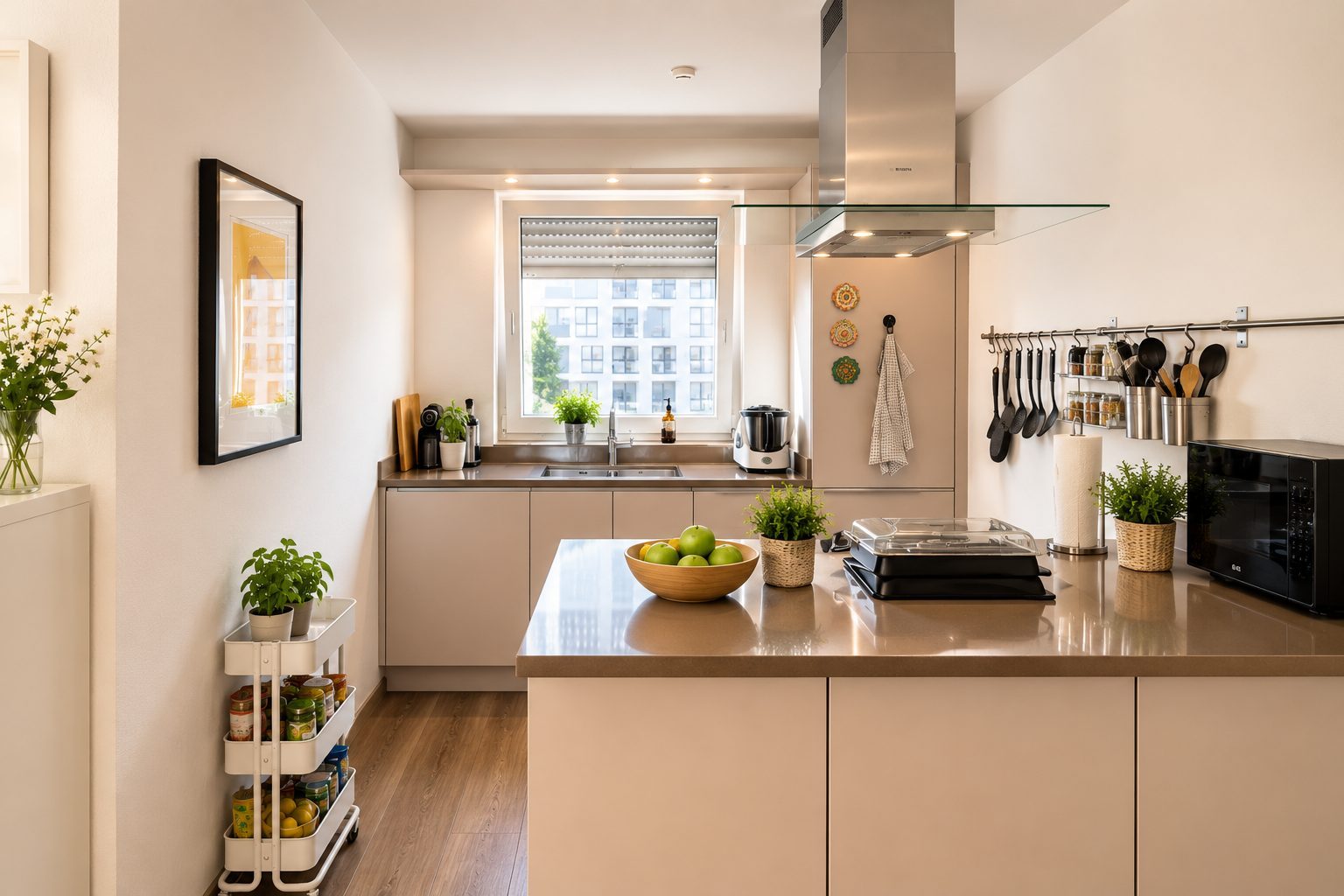 Moderne 2-Zimmer-Wohnung im begehrten Frankfurt-Europaviertel – Bild 7
