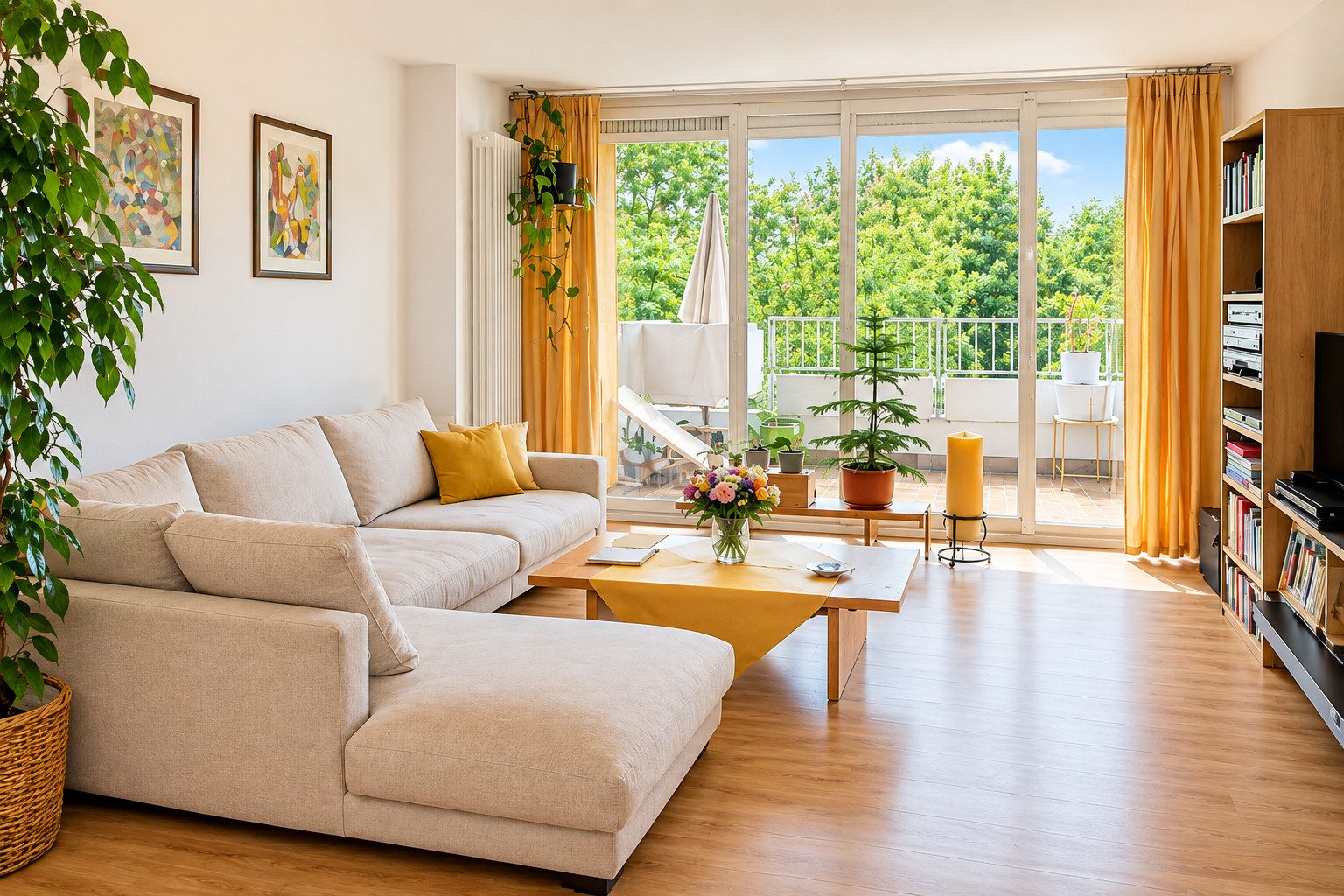 2-Zimmer-Maisonette-Wohnung mit Balkon & Garage in Rodgau-Nieder-Roden – Bild 2