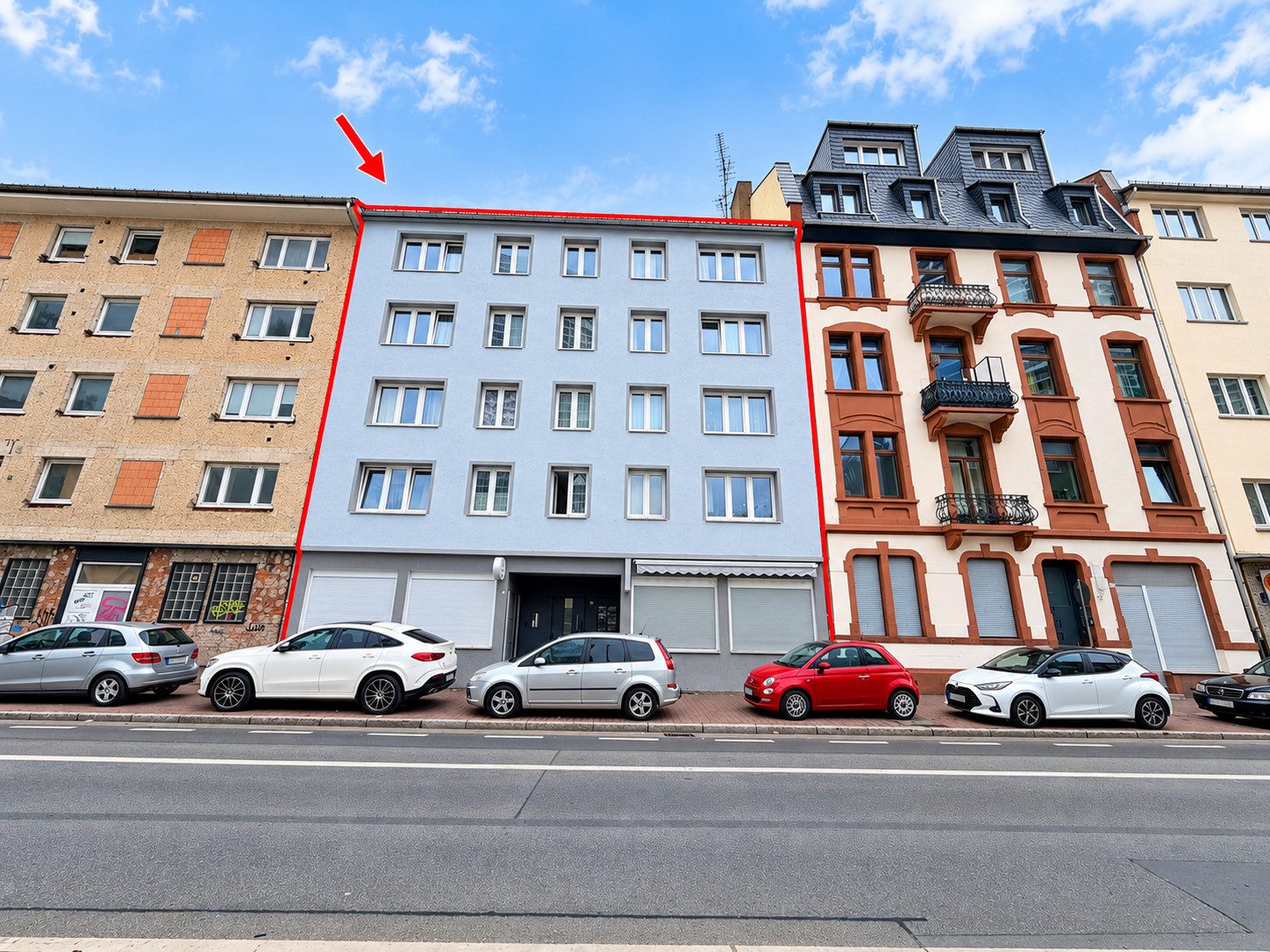 Voll vermietet am Europaviertel: Wohn- & Geschäftshaus mit 17 Einheiten | ca. 232.000 € JNKM – Bild 2