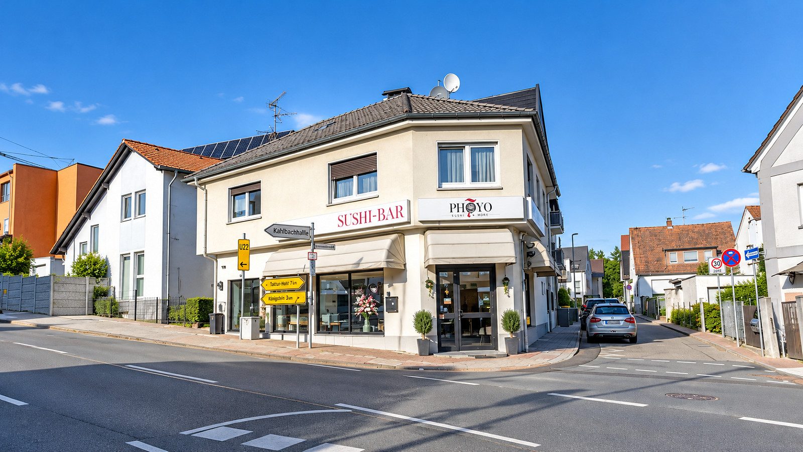 Attraktives Wohn- und Geschäftshaus mit 3 Wohneinheiten & Restaurant in Bad Soden