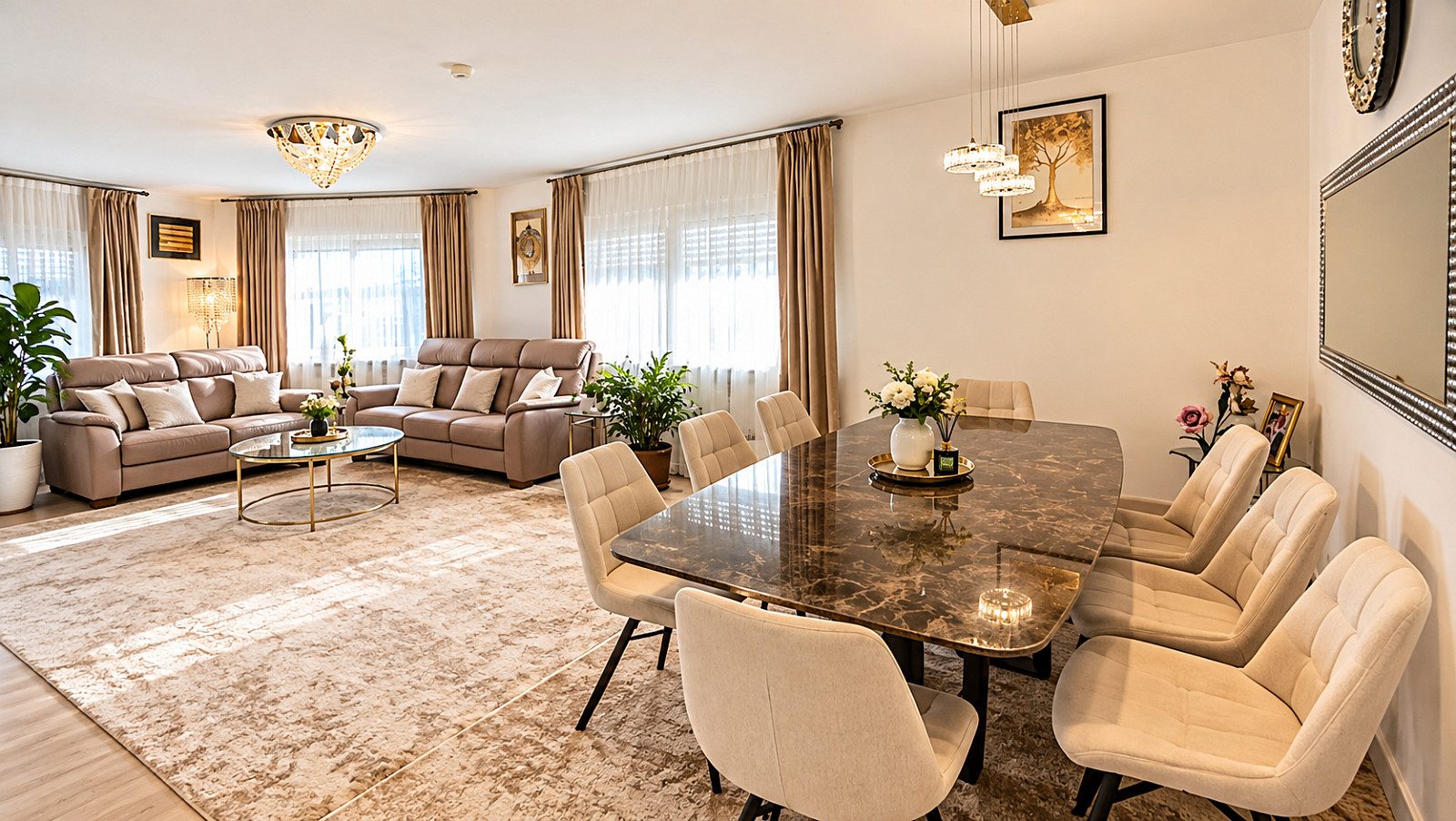 WE 2 - Wohn- und Esszimmer