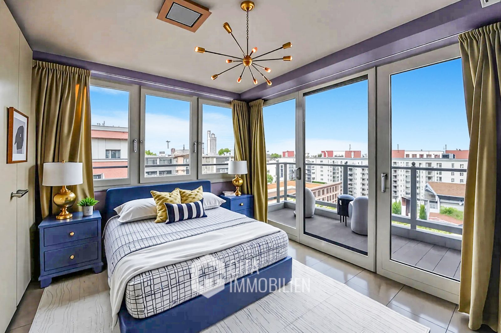 Penthouse mit Mainblick im Ostend: 4 Zimmer, 150 m², 3 Balkone, Terrasse & Aufzug | 7. OG – Bild 7